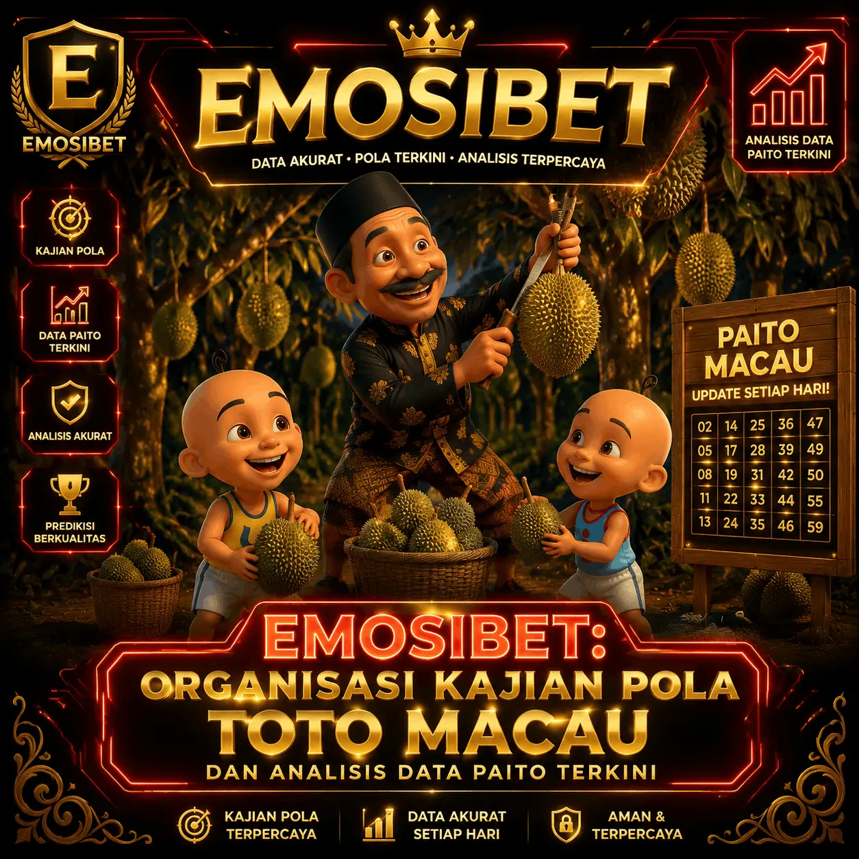 EMOSIBET: Organisasi Kajian Pola Toto Macau dan Analisis Data Paito Terkini